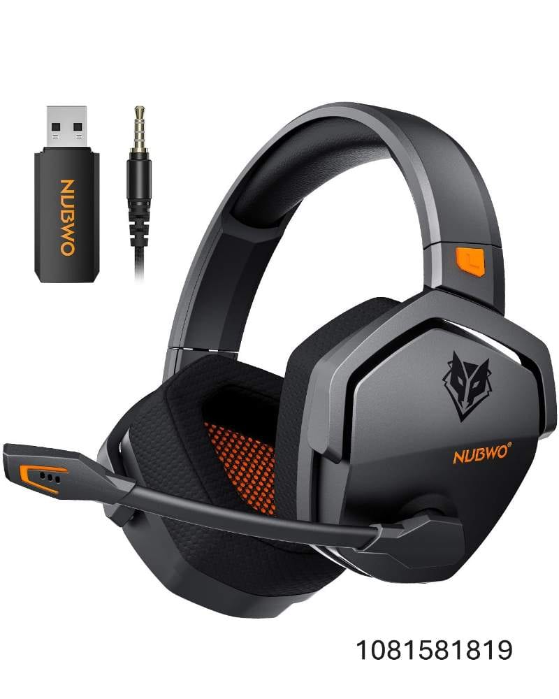 NUBWO Wireless Gaming Headset with Mic for Ps5 Ps4 PC
