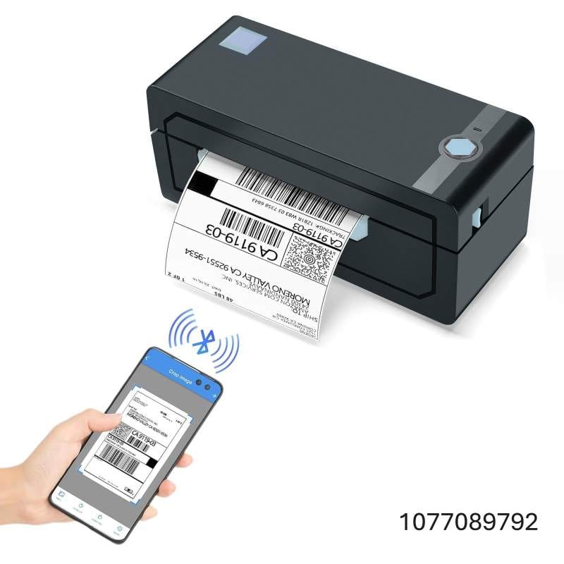 JADENS Bluetooth Thermal Shipping Label Printer – Wireless 4x6 Shipping Label Printer
