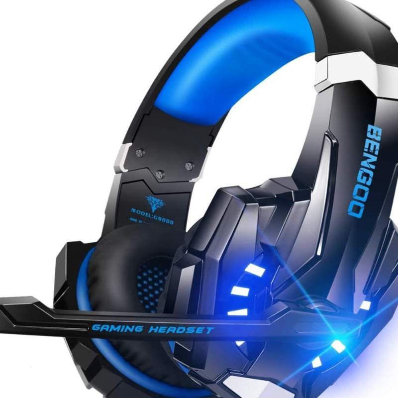 BENGOO G9000 Stereo Gaming Headset for PS4 PC Xbox One PS5 Controller