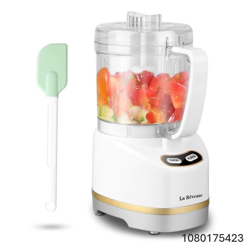 La Reveuse Electric Mini Food Processor Small Chopper 200 Watts 2-Cup