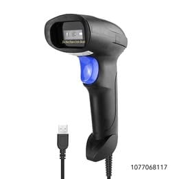 NetumScan USB 1D Barcode Scanner, Handheld Wired CCD Barcode Reader Supports Screen Scan