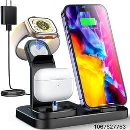 Wireless Charging Station 3 in 1