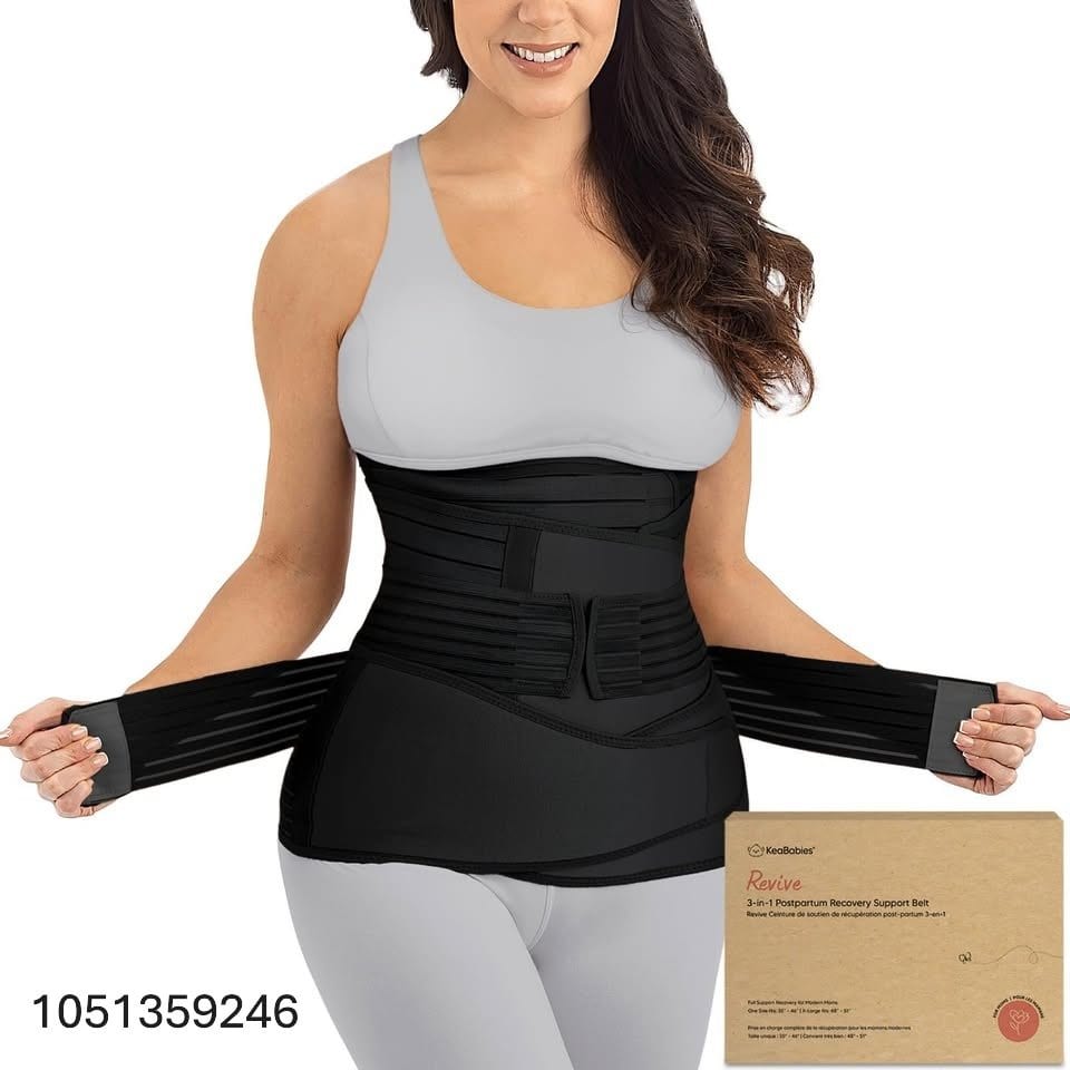 3 in 1 Postpartum Belly Support Wrap – Postpartum Belly Band, After Birth Brace