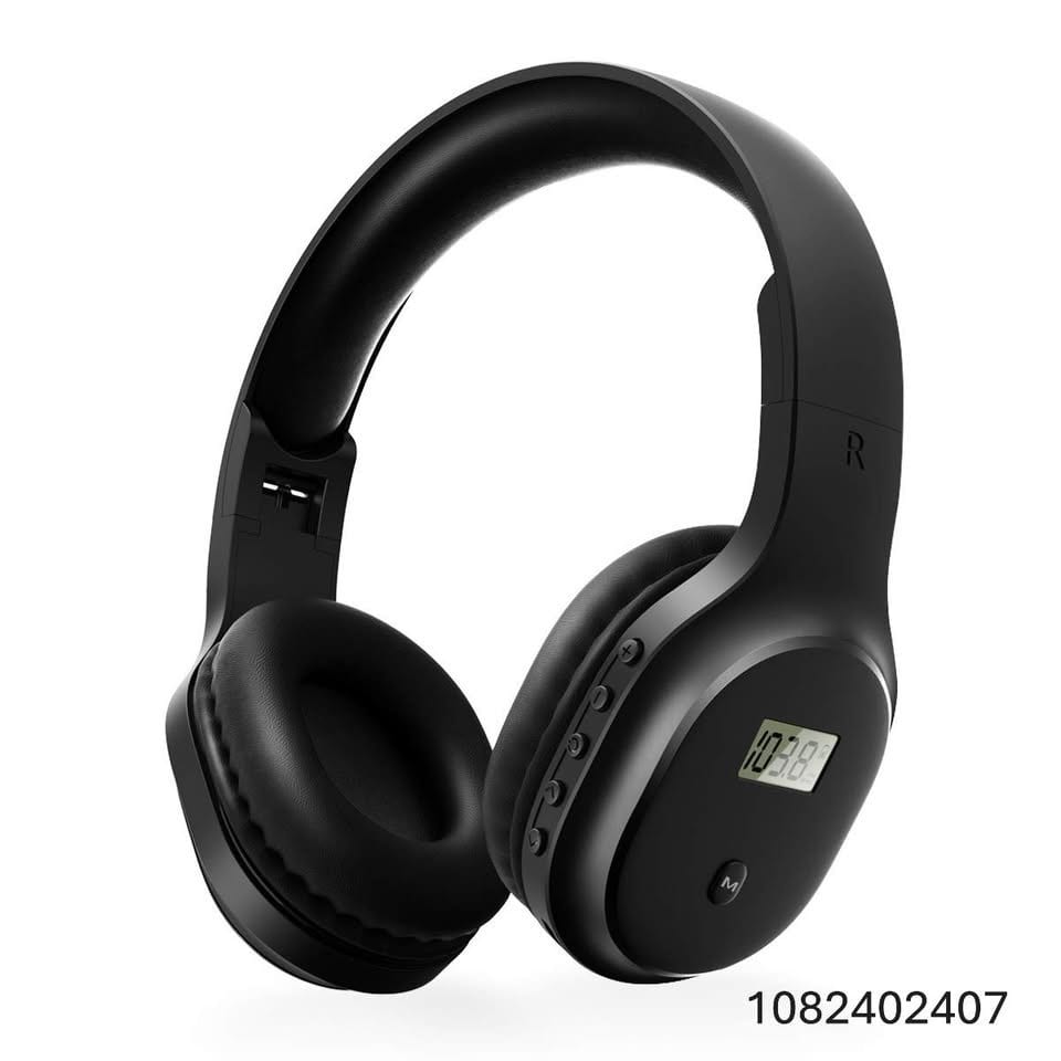 Rechargeable and Portable Personal FM Radio Headphones