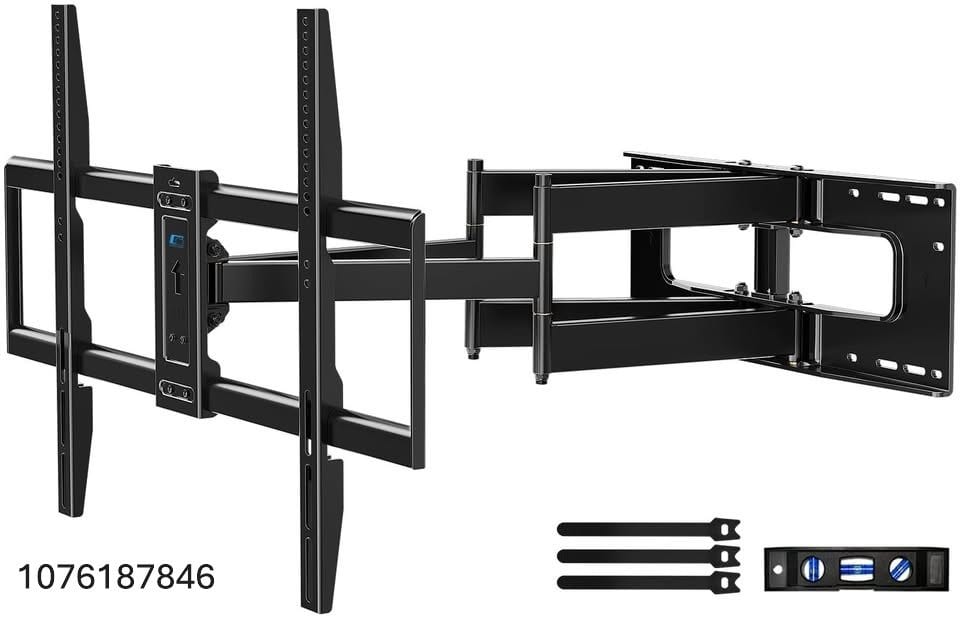 Full Motion TV Mount for 65-120 Inch TVs, Max VESA 900×600mm & 220lbs, Heavy Duty