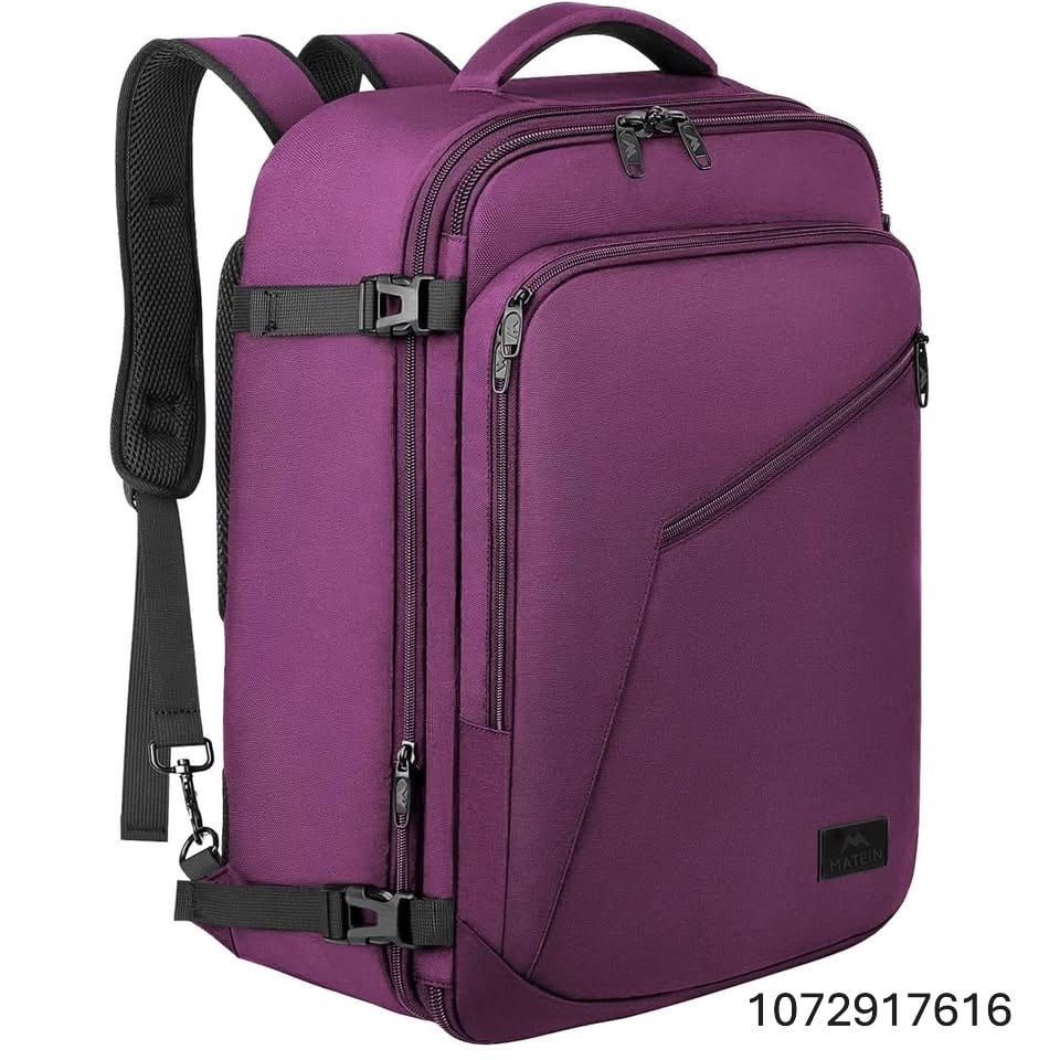 MATEIN Carry on Backpack for Women, 27L Flight Approved Backpack for Teacher Nurse