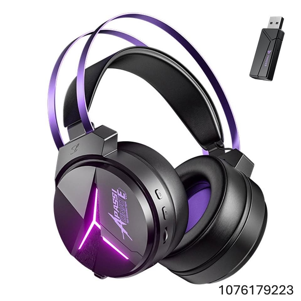 UnisonPet Wireless Gaming Headset for PC,Laptop,Ps4, Ps5, Switch,Noise Cancelling