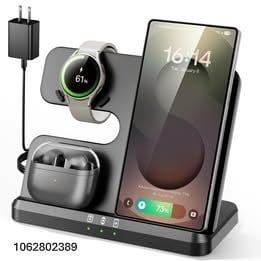 Eddibox 3 in 1 Charging Station , Wireless Charger Stand