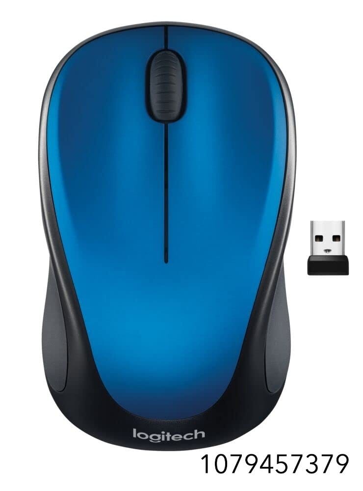 Logitech M317 Wireless Mouse, 2.4 GHz with USB Receiver