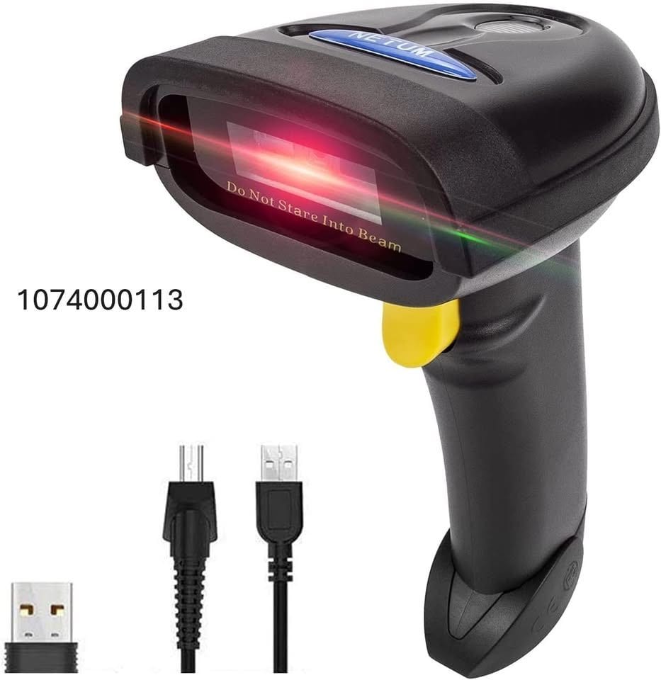 NETUM 2D Barcode Scanner, Compatible with 2.4G Wireless & Bluetooth & USB Wired