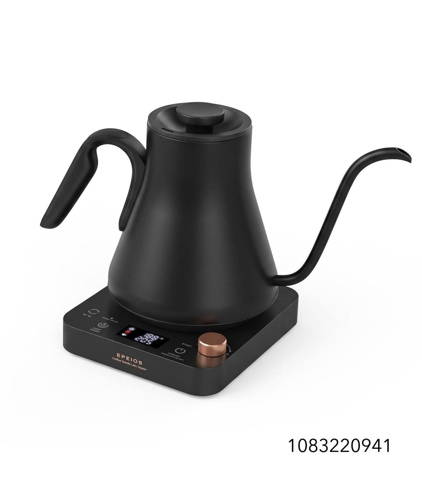 Epeios Electric Kettle, Gooseneck Electric Kettle with ±1°F Temperature Control, 1200W Rapid Heating