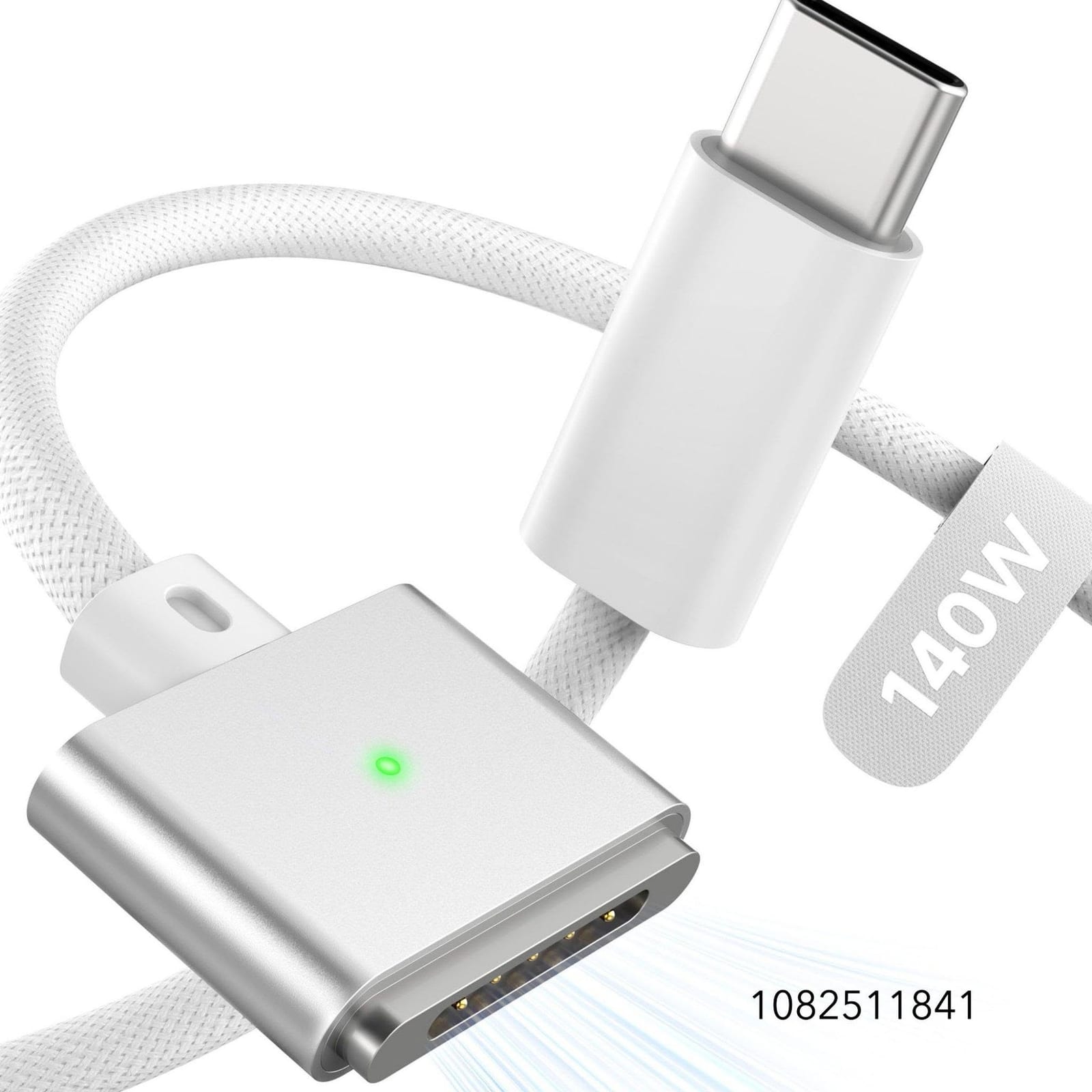 LUCMO Magnetic 3 Cable 6.6 FT for M5/M4/M3/M2 MacBook Air Pro Charger