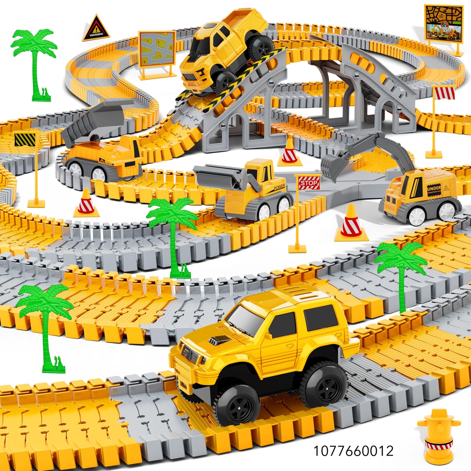 253 PCS Construction Race Tracks