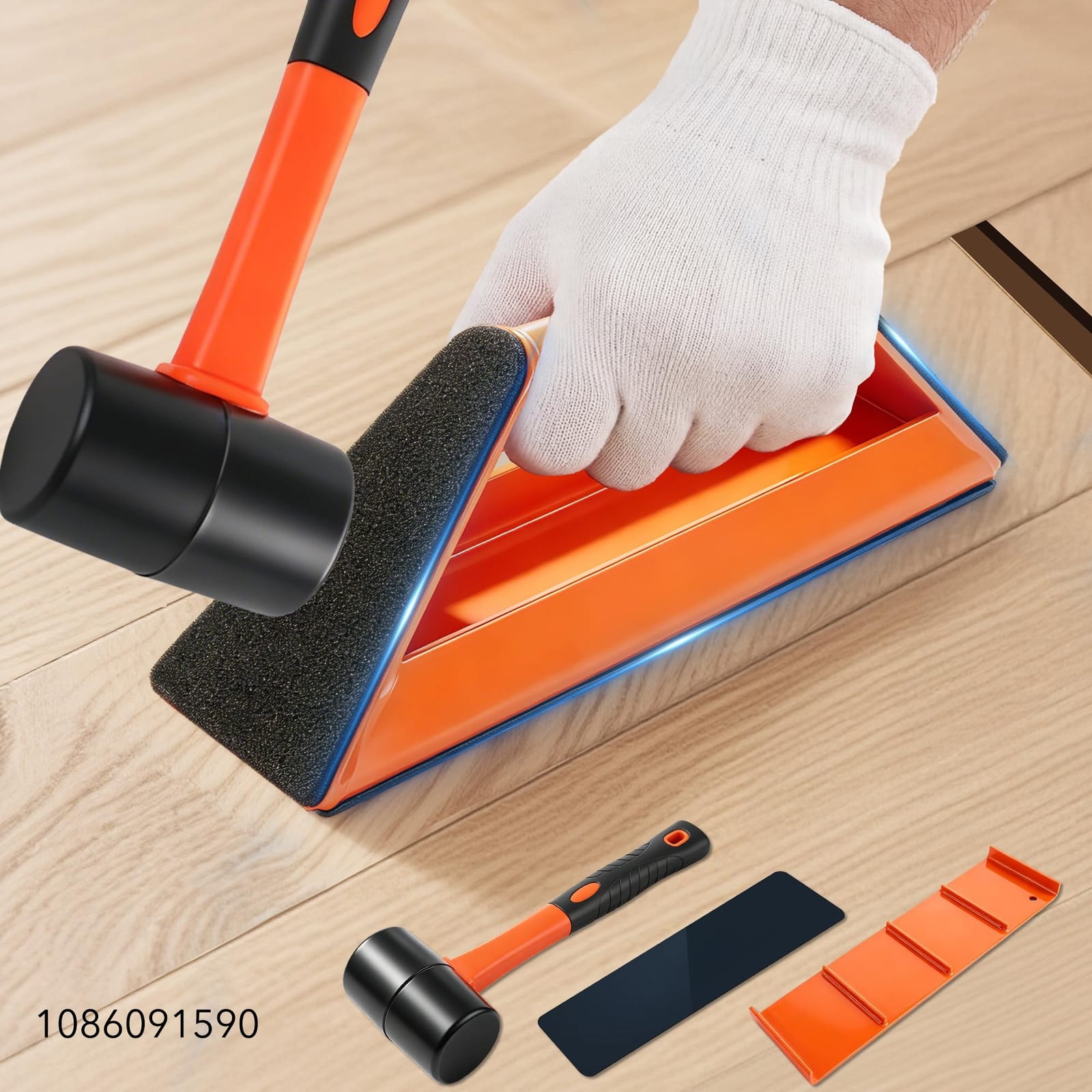 Floor Gap Fixer Tool for Laminate, Vinyl Plank, Hardwood