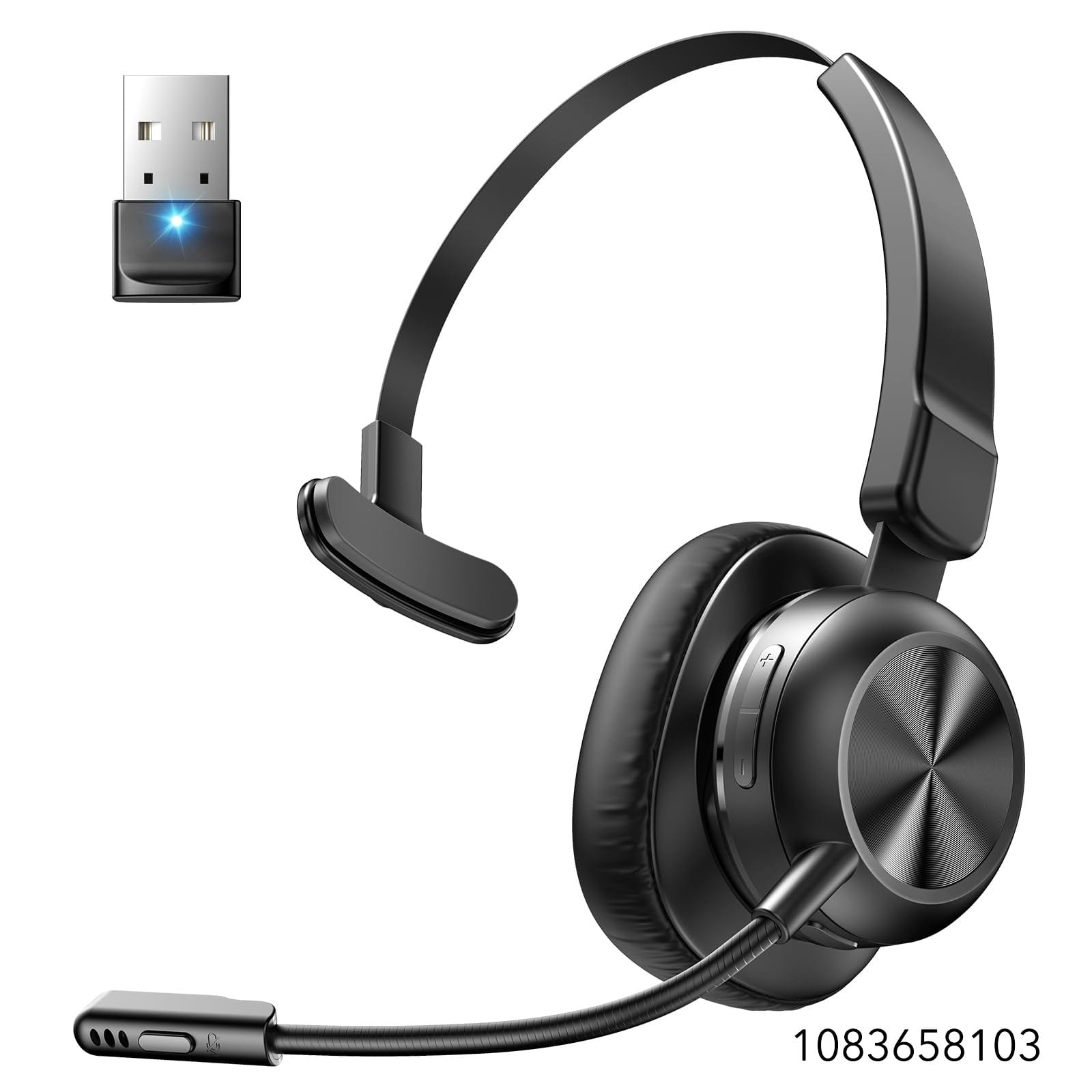 Weihele Trucker Bluetooth Headset, Wireless Headset with Microphone