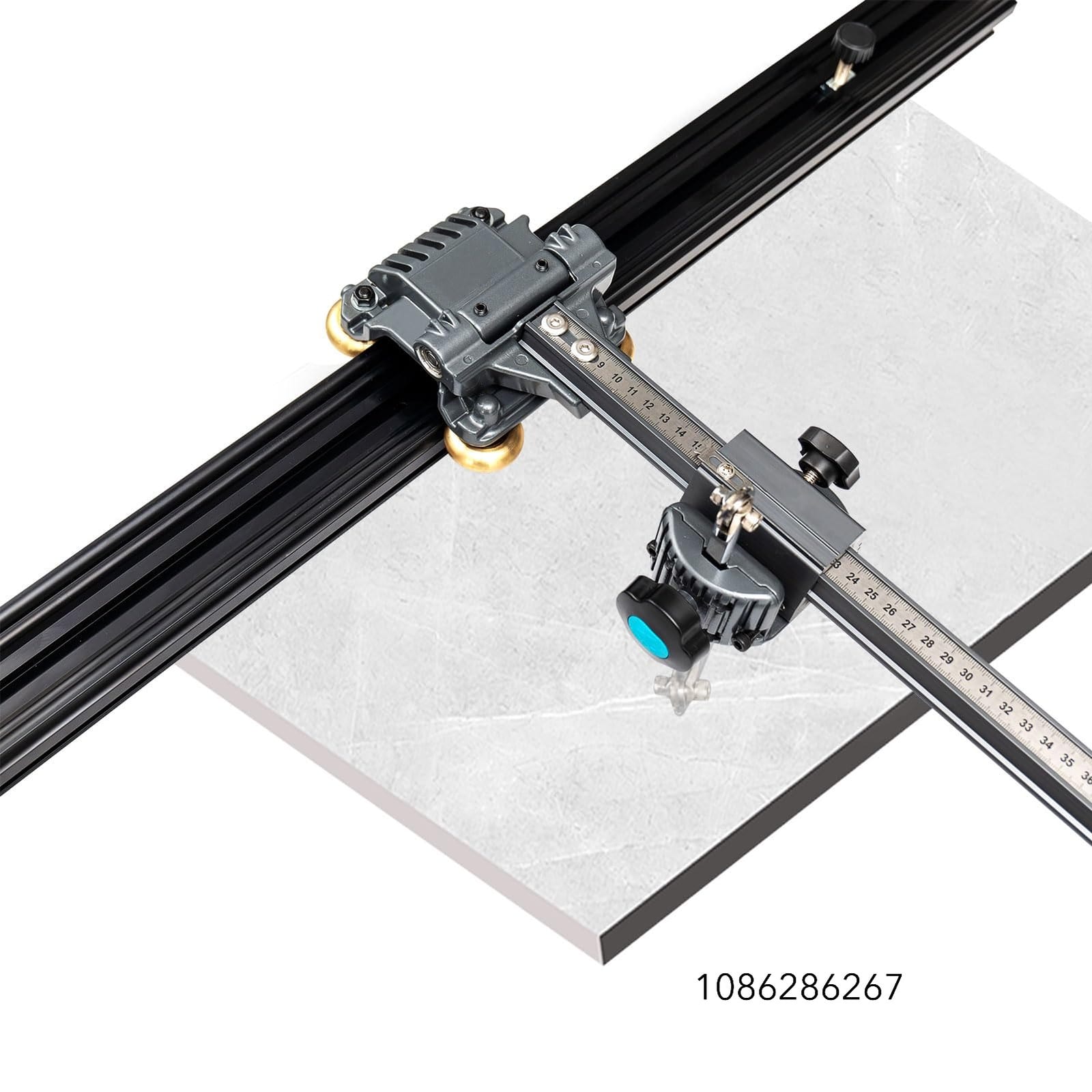 SDLOOL 78 Inch Tile Cutter, Large Format Ceramic Cutter with Extendable Aluminum Guide Rail
