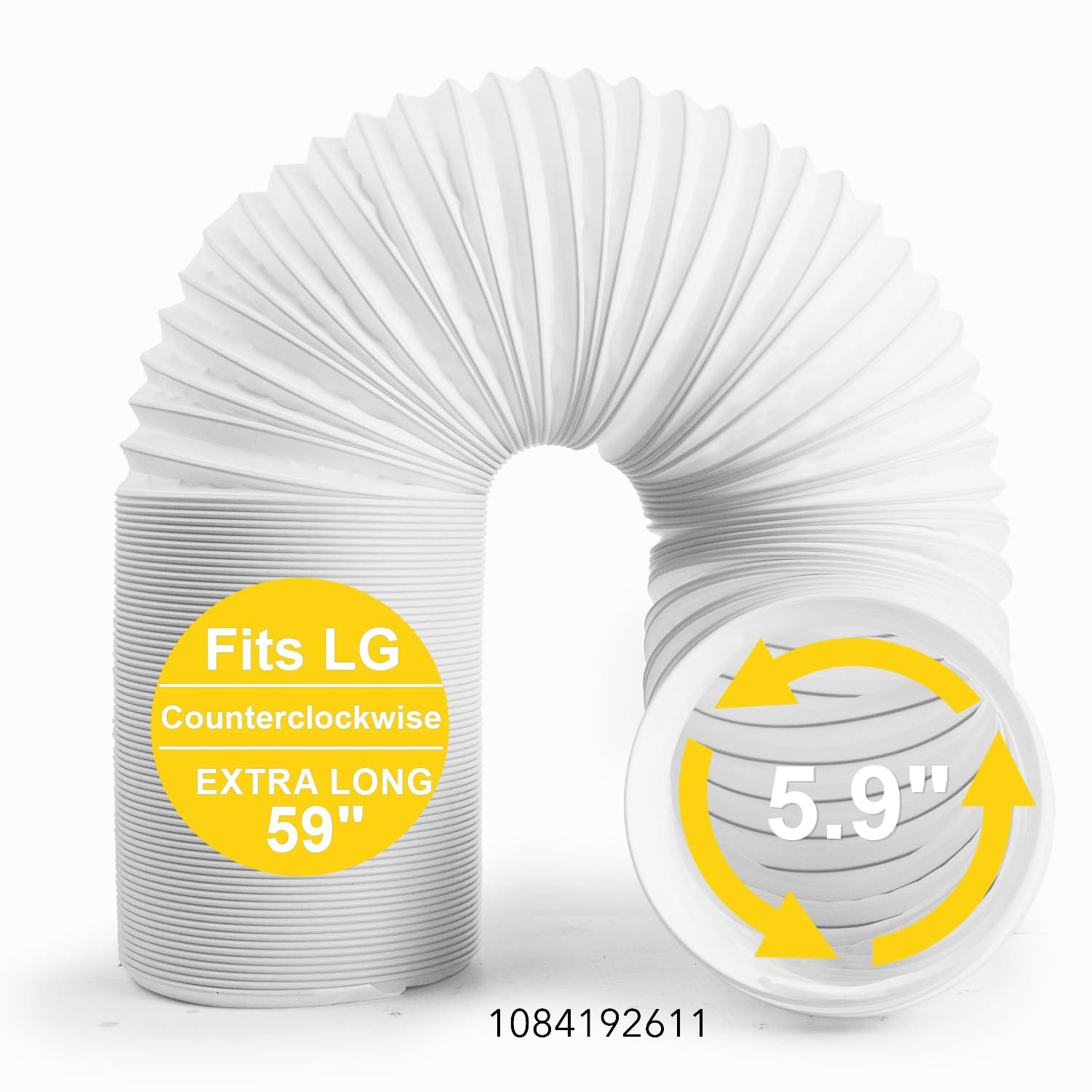 Aukney Portable Air Conditioner Hose - 59" Length