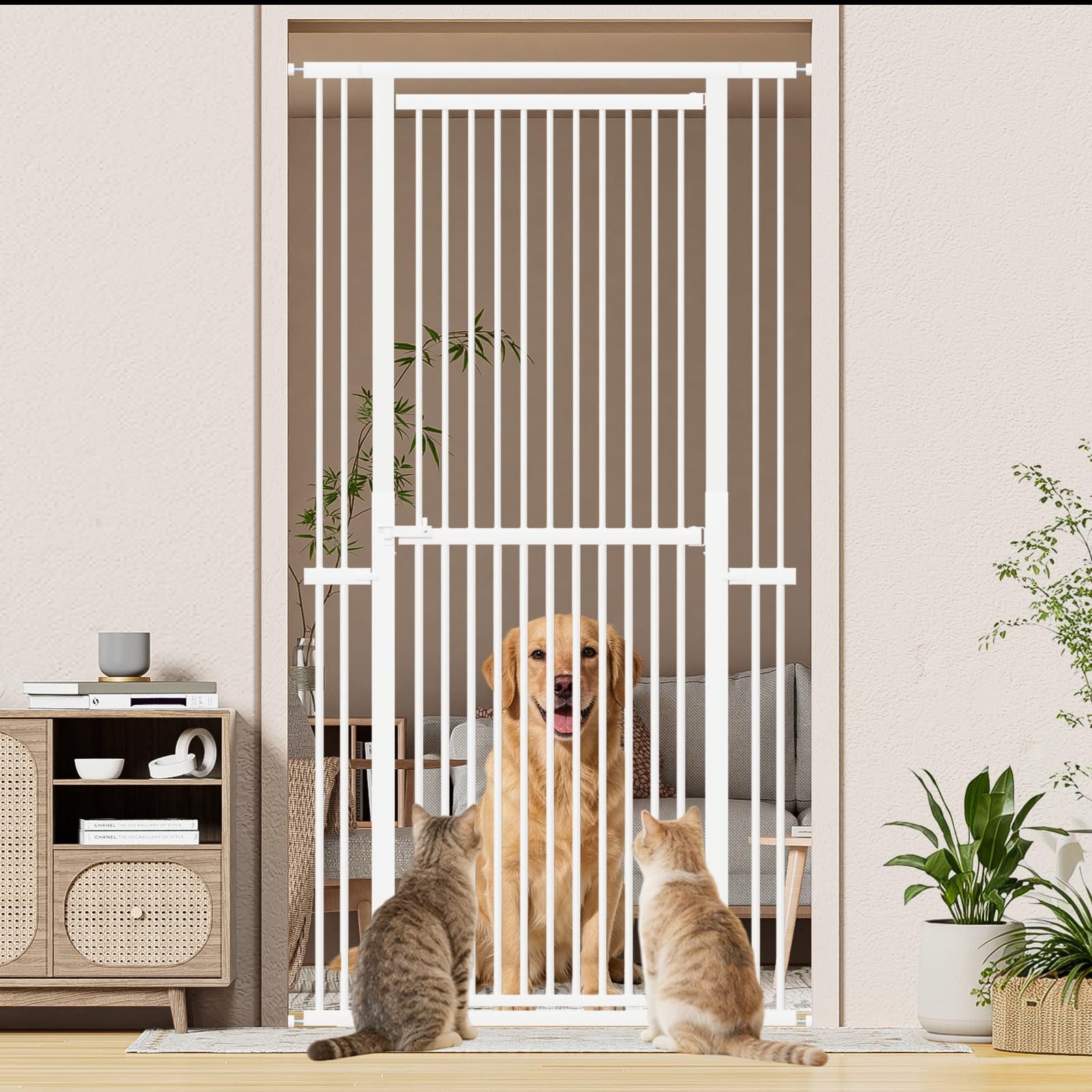 51" to 87" pet gate