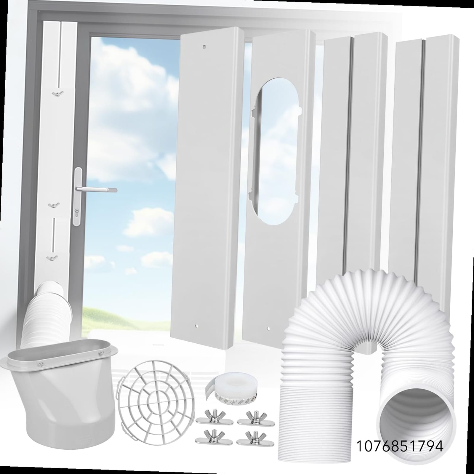 cocobeen Portable Air Conditioner Window Kit - Adjustable Universal Window