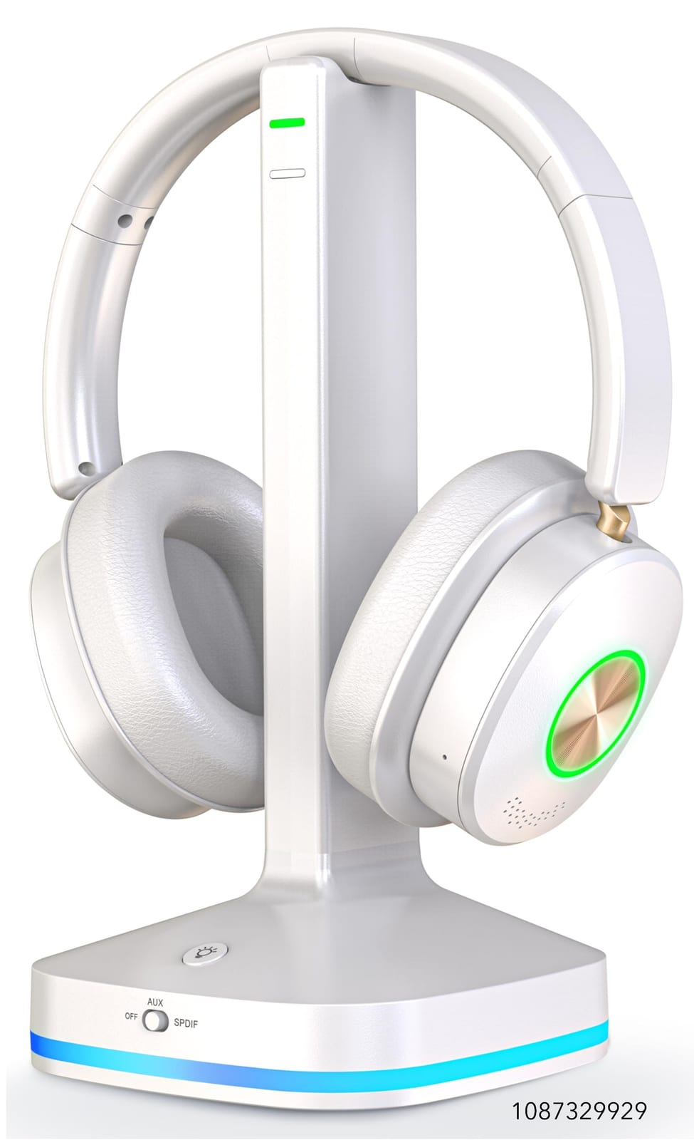 Earbay Wireless TV Headphones with Transmitter & Charging Dock