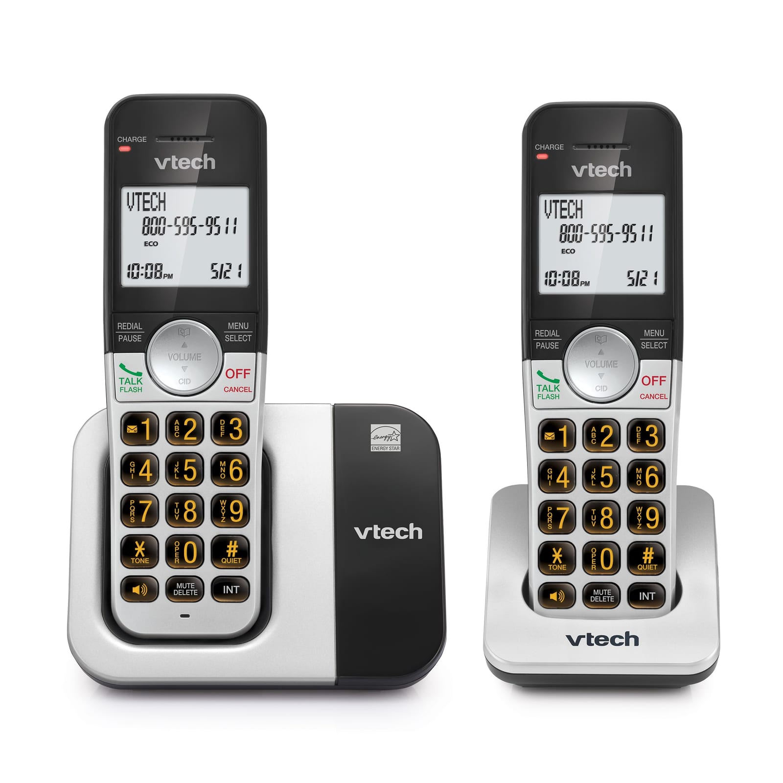 VTech VG231-2 DECT 6.0 Cordless Phone - 2 Handsets