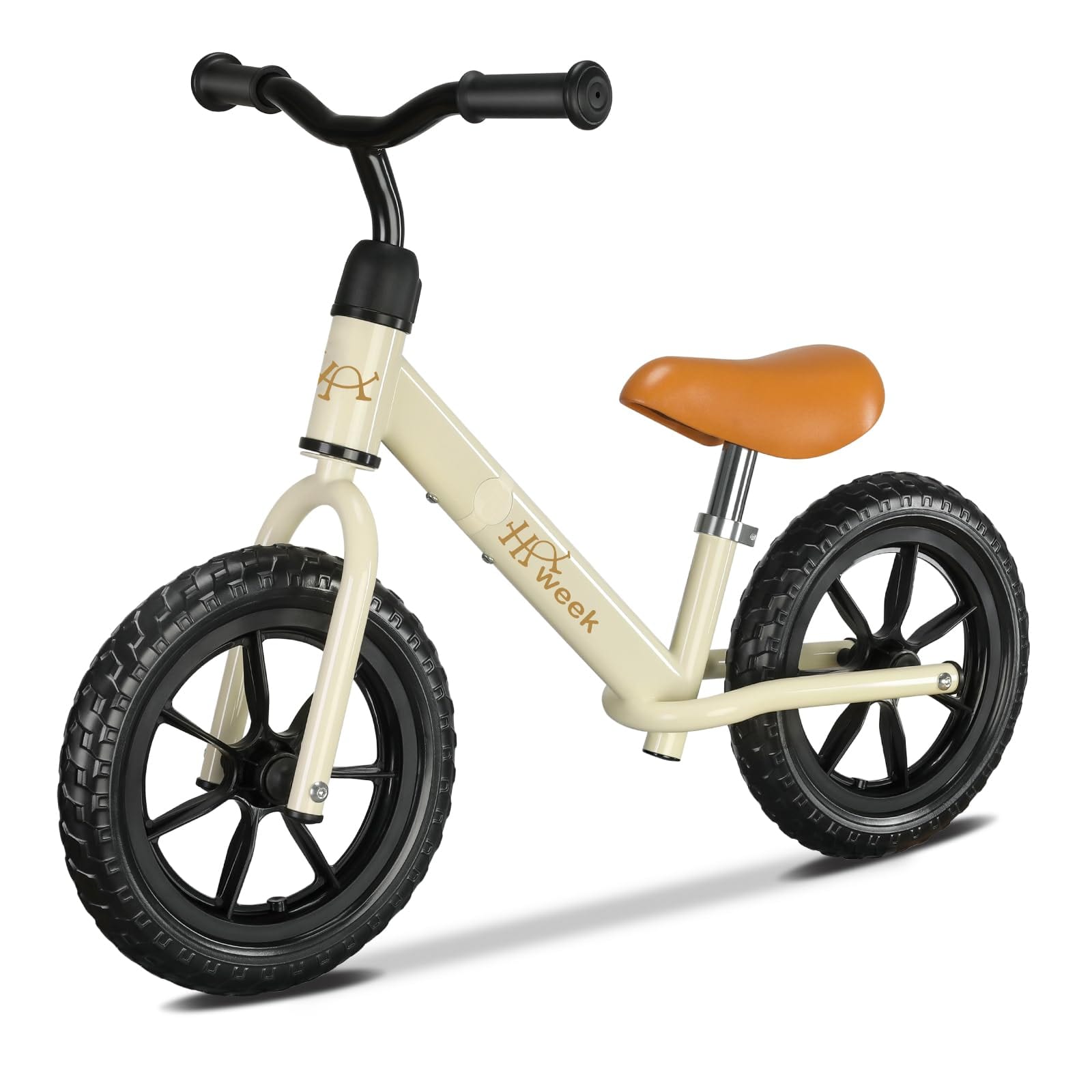 HAWEEK Toddler Balance Bike - 12", No Pedal, Ages 1-5