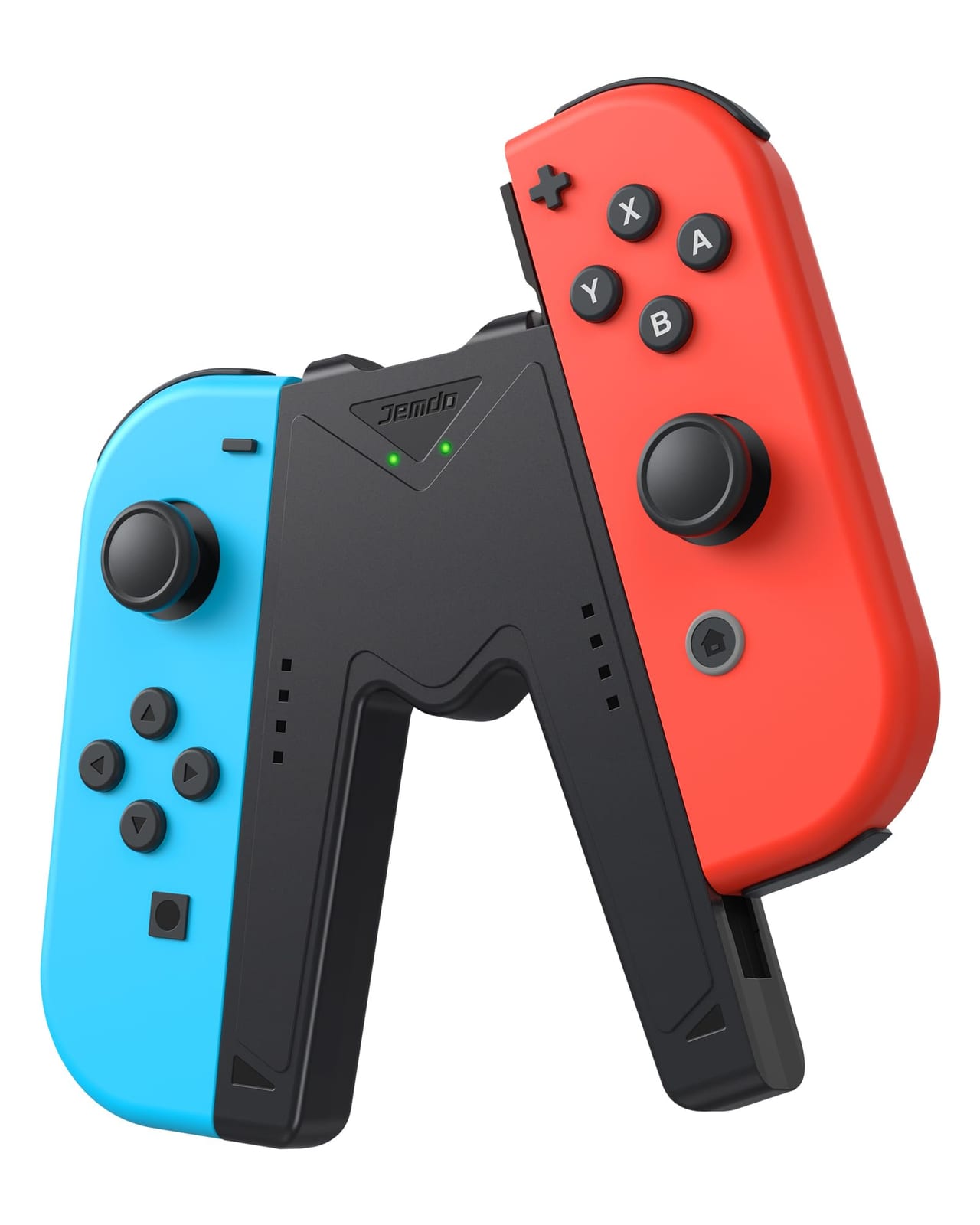 JINGDU Switch Joy-Con Charging Grip - Black