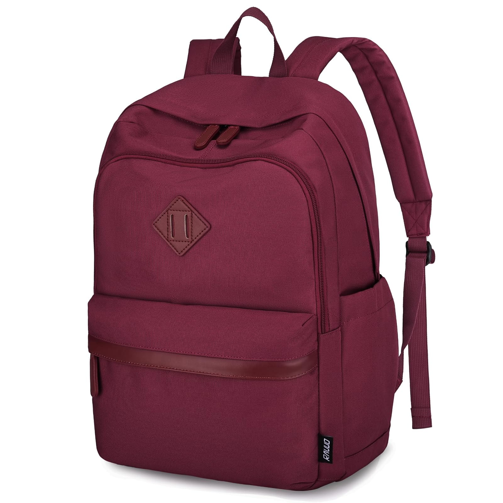 RAVUO Backpack, 15.6" Laptop Compartment, Red