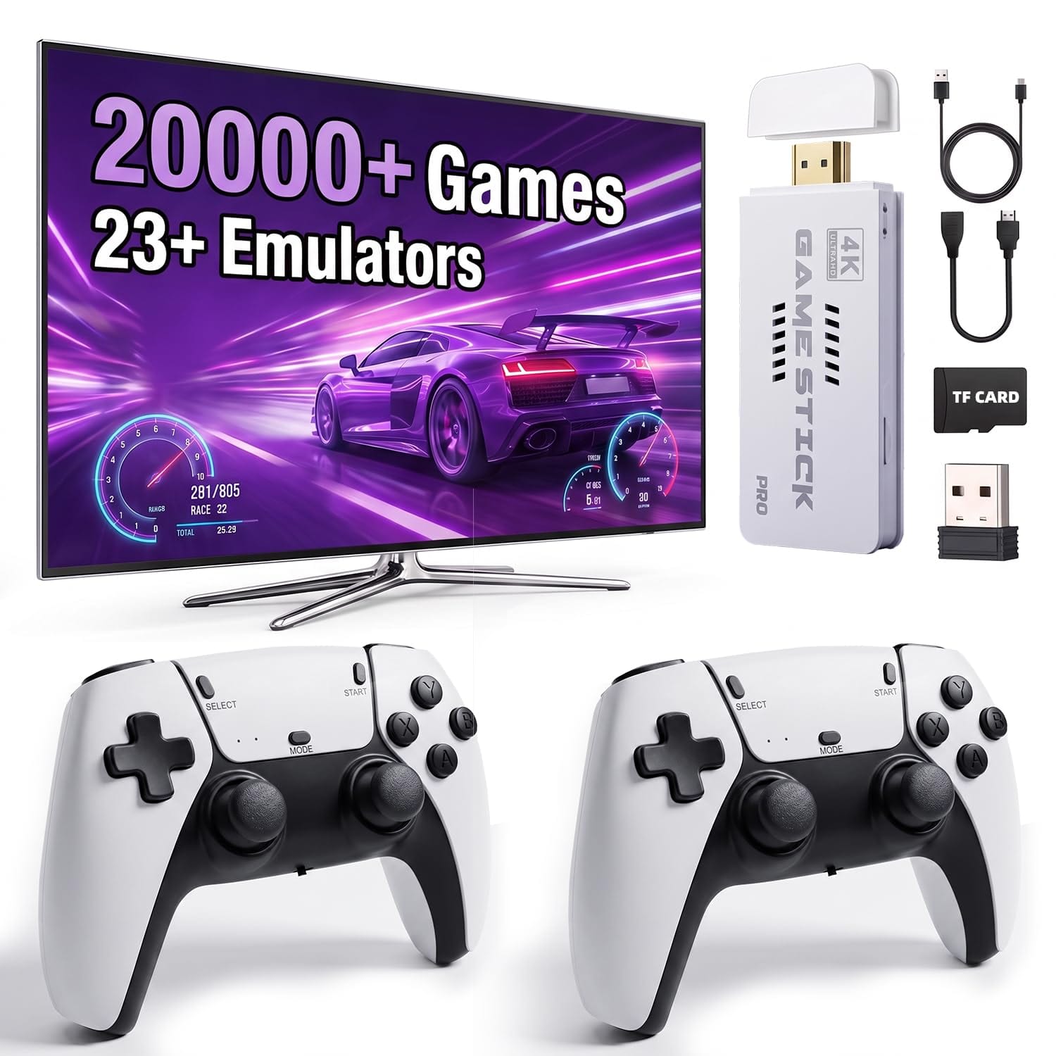 Kulivloa Retro Gaming Console with 20,000+ Games